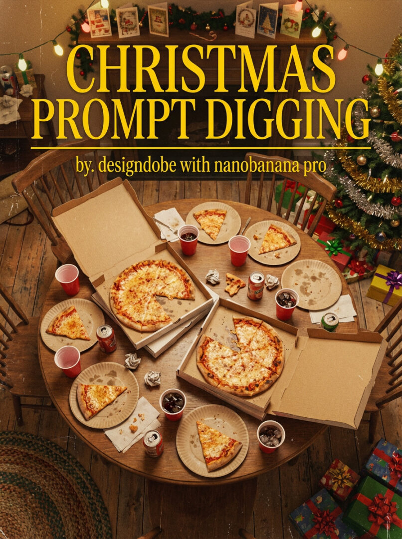 Home alone style holiday poster