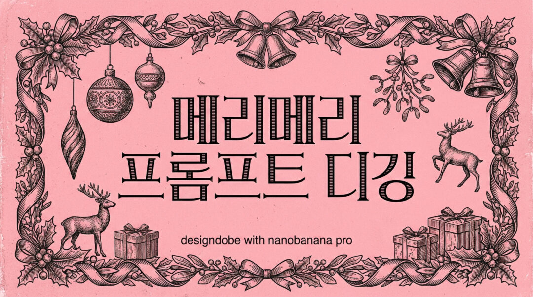 intaglio print style holiday illustration