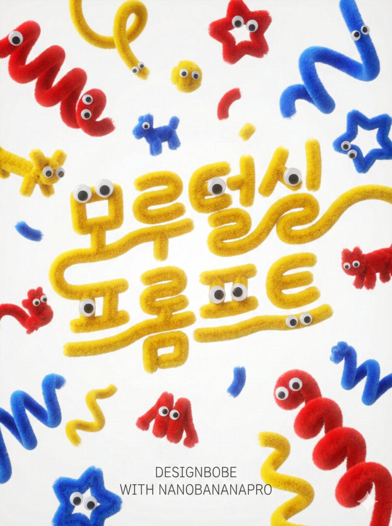 모루철사 공예 컨셉