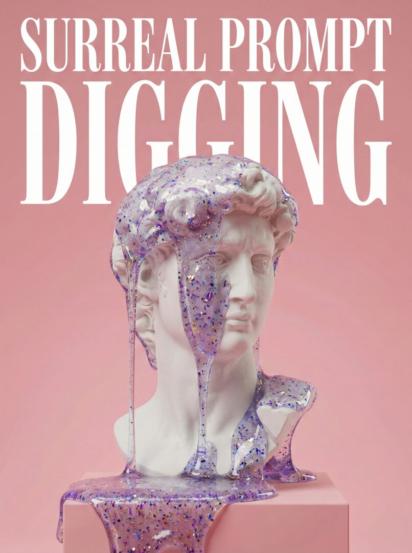 3d Sculpture with typography